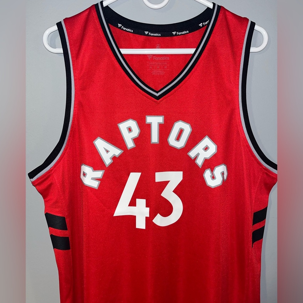 Toronto Raptors Red #43 Pascal Siakam NBA Basketball Jersey NBA CHAMPIONS Medium